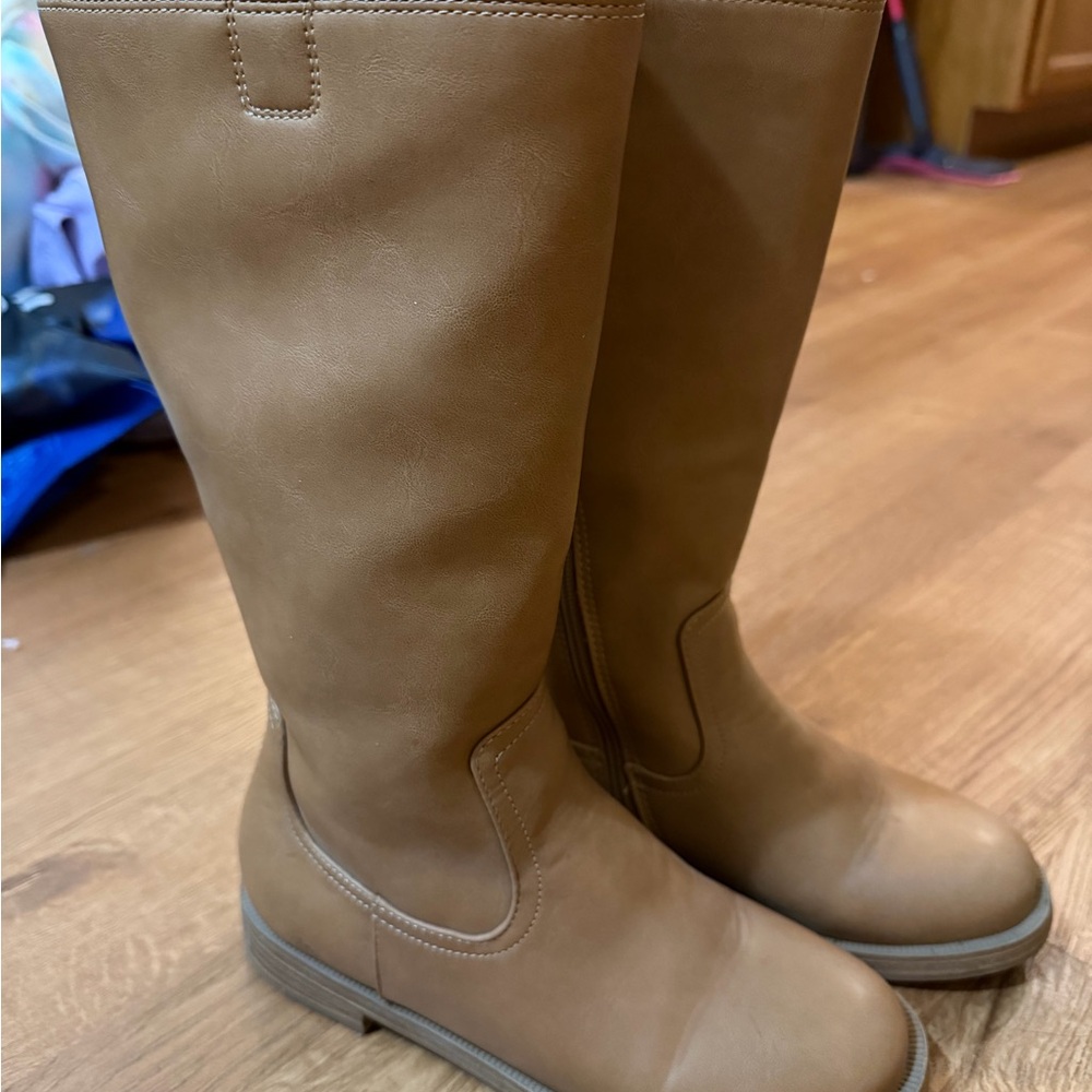 Steve Madden Tan Over the Knee Boots